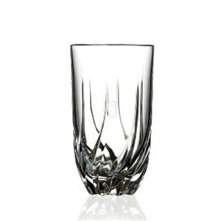LORENZO IMPORT Lorenzo Import 239430 RCR Trix Crystal Highball Glass set of 6 239430